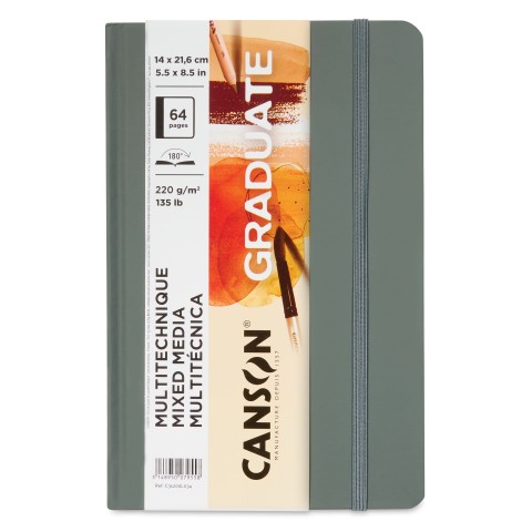 Canson Graduate Natural Mixed Media 14x21.6cm 220gr 32 Yaprak Çok Amaçlı Blok / C31200L034