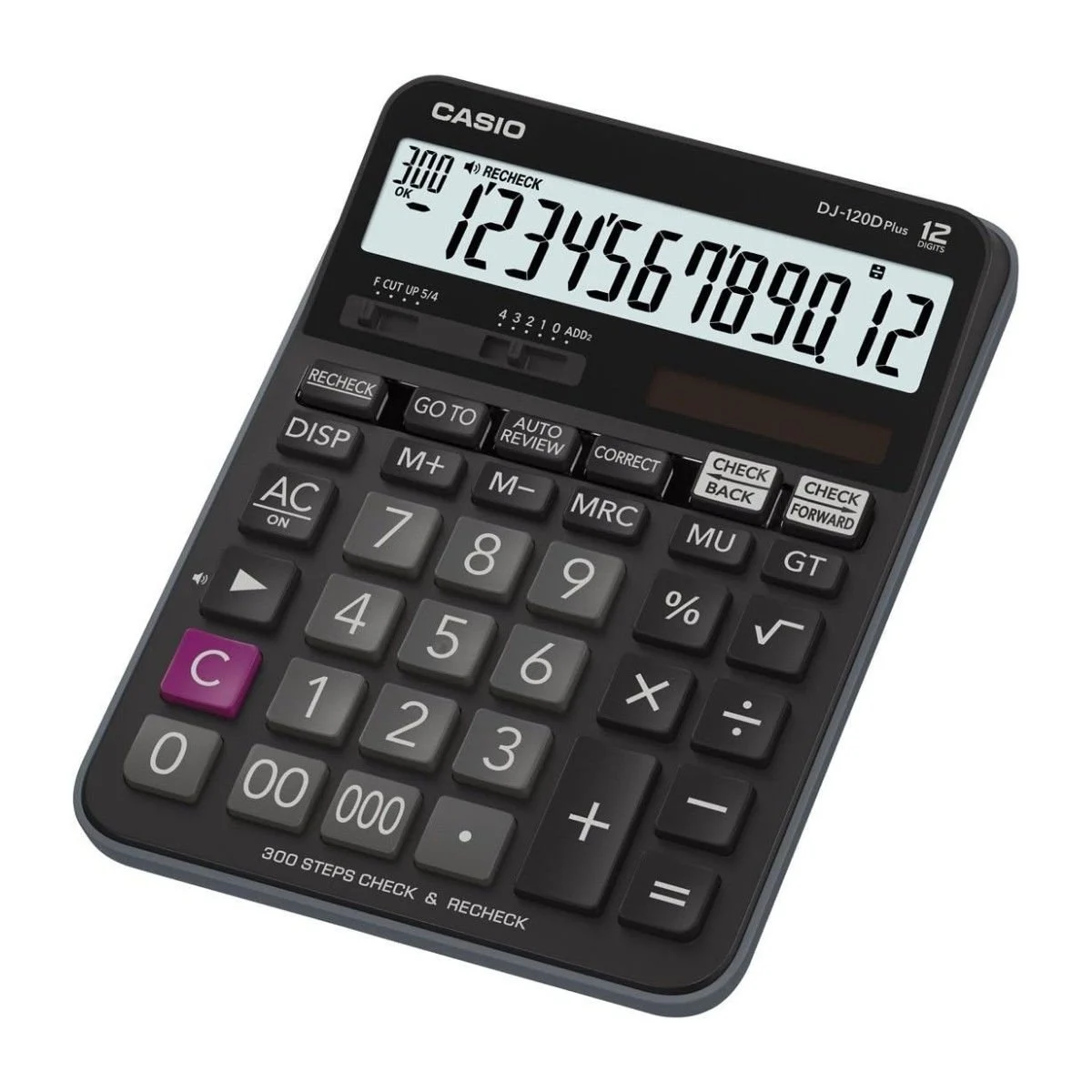 Casio Check Calculator 12 Haneli Masaüstü Hesap Makinesi /  DJ‑120D Plus