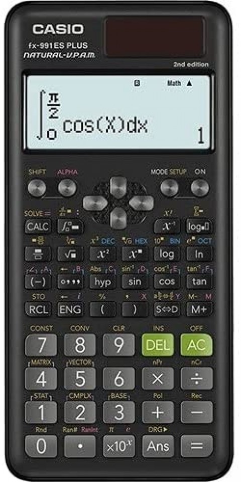 Casio FX-991 ES Plus Bilimsel Fonksiyonlu Hesap Makinesi