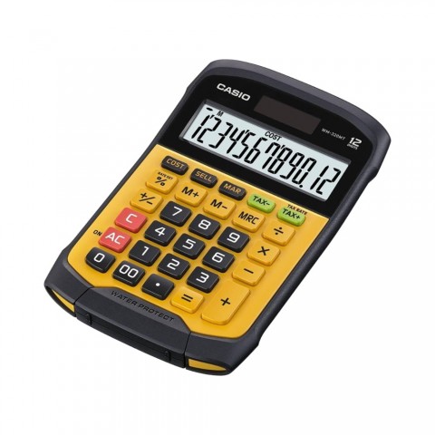 Casio Splash-Proof 12 Haneli Masaüstü Hesap Makinesi / WM-320MT