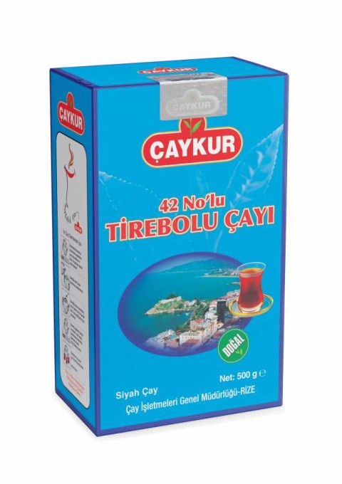 Çaykur 42 Nolu Tirebolu Çayı Hediyelik 500gr (Karton Kutu) /