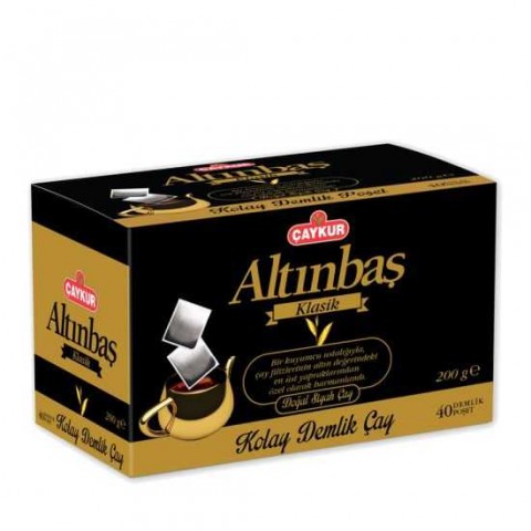 Çaykur Altınbaş 200gr 40 Adet Demlik Poşet Çay