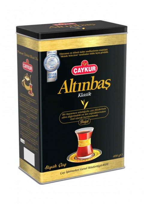 Çaykur Altınbaş Klasik Hediyelik Çay 400gr (Teneke Kutu) /