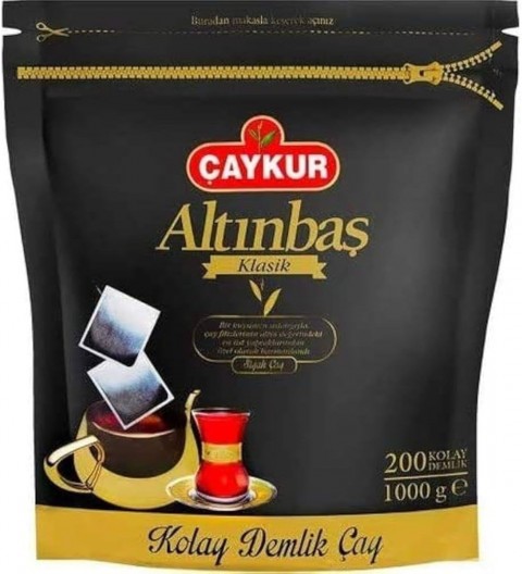 Caykur Çaykur Altınbaş 5 gr 200'lü Demlik Poşet Çay-1 KG
