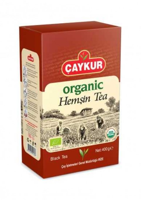 Çaykur Organik Hemşin Çayı Hediyelik 400gr (Karton Kutu) /