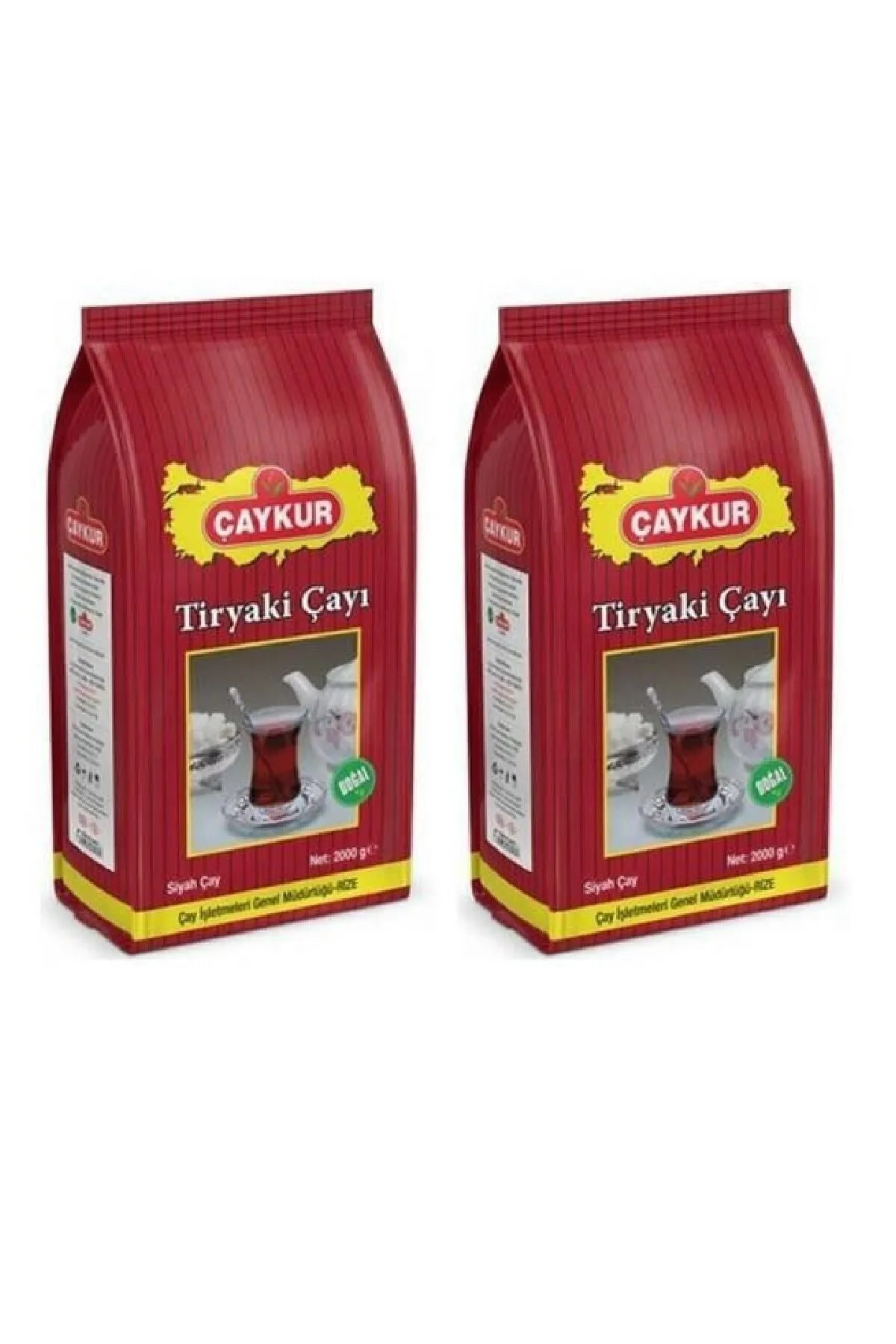 Çaykur Tiryaki Çayı 2000gr - 2 ADET