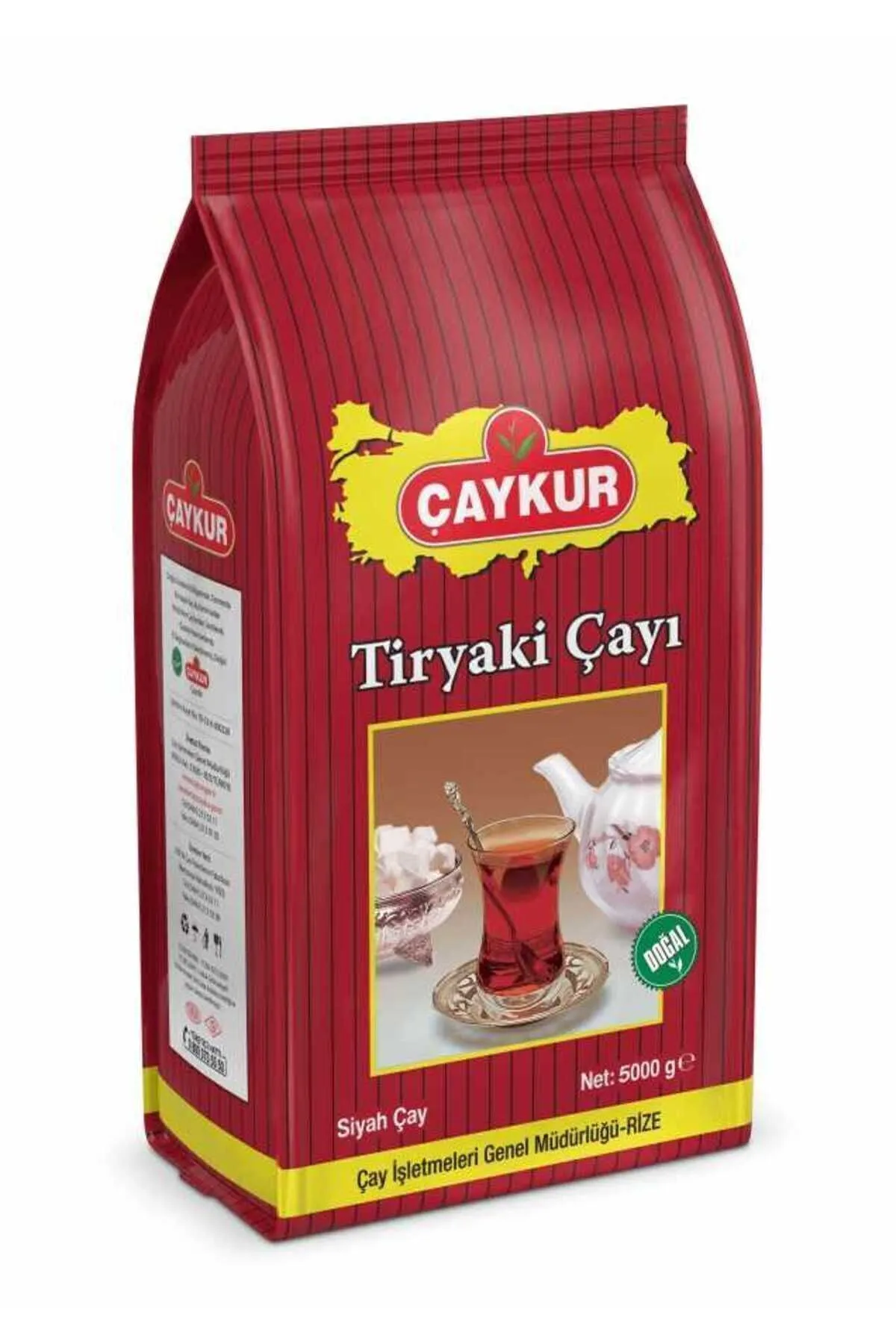 Çaykur Tiryaki Çayı 5000gr - 2 ADET