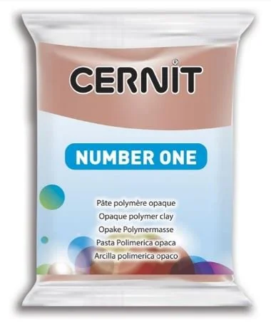 Cernit Number One Polimer Kil 56gr Taupe / 812