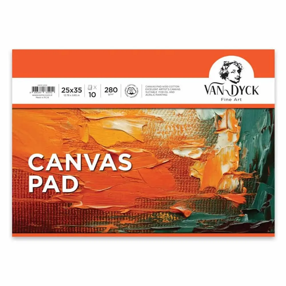 Clairefontaine Canvas 25x35cm 280gr 10yp Kanvas Blok / VDCP-4229