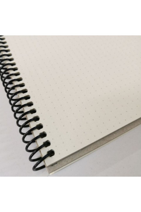 Container Notebook 16,5x15,5cm Spiralli Noktalı Defter - Coffee Is Always A Good Idea