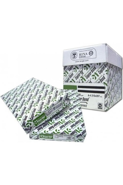 Copierbond A4 Fotokopi Kağıdı 80gr 1 Koli 5 Paket 2500 Sayfa