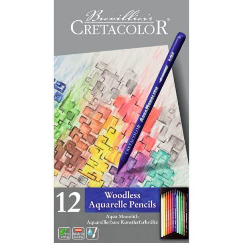 Cretacolor Aqua Monolith 12'li Kalem Seti 250 12