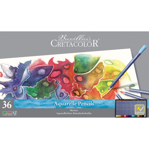 Cretacolor Marino Aquarell 36'lı Kuru Boya Seti 240 36