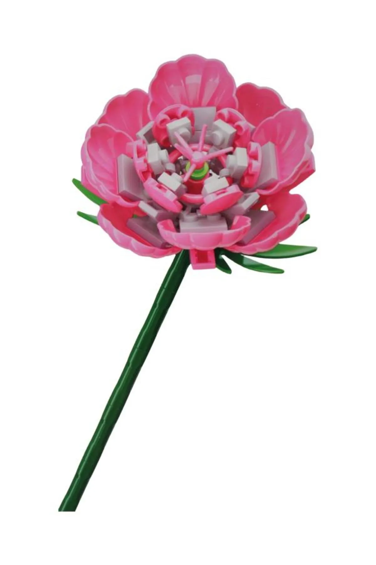 Ctoys Carnation Flower Block Pembe Karanfil Lego / MY87014