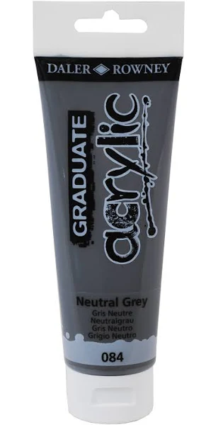 Daler Rowney Graduate Akrilik Boya Graduate Acrylıc 120Ml Neutral Grey
