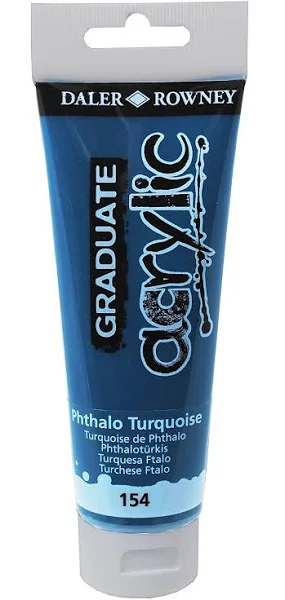 Daler Rowney Graduate Akrilik Boya Graduate Acrylıc 120Ml Phthalo Turquiose