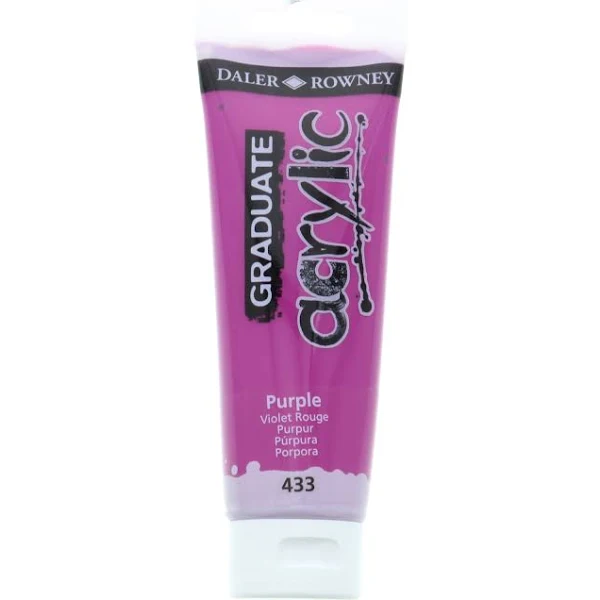 Daler Rowney Graduate Akrilik Boya Graduate Acrylıc 120Ml Purple