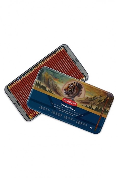 Derwent Drawing Pencils 36lı Teneke kutulu/ 2306557