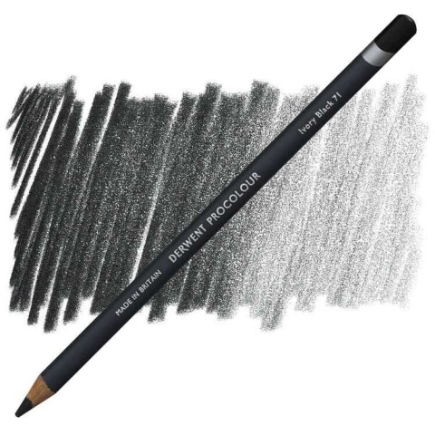 Derwent Procolour Kuru Boya Kalemi  71 Ivory Black