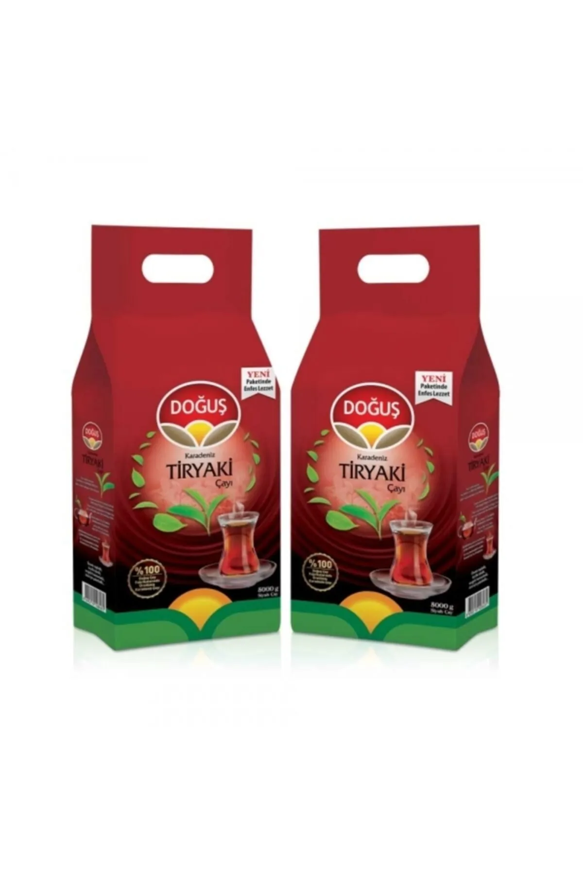 Doğuş Karadeniz Siyah Filiz Tiryaki Çay 5000 gr - 2 ADET