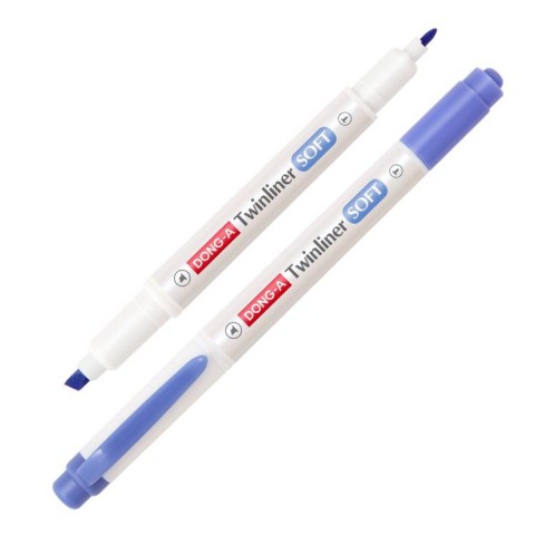 Dong-A Twinliner Soft Fosforlu Kalem Mor / No.20