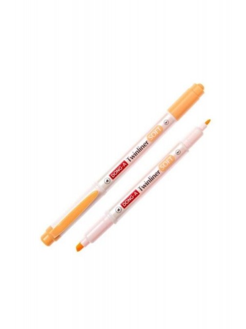 Dong-A Twinliner Soft Fosforlu Kalem Neon Turuncu / No.10