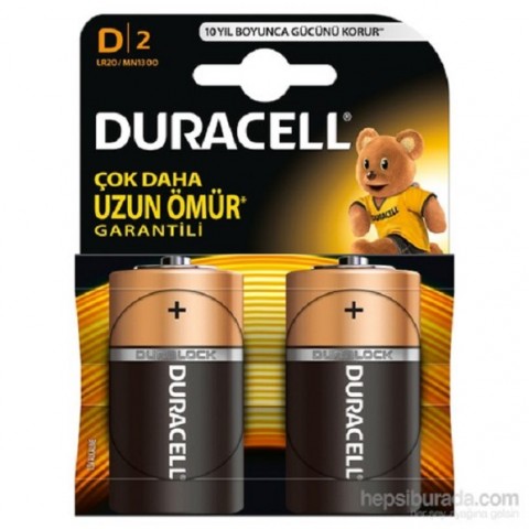 Duracel Alkalin Pil Orta Boy (C) 2li / LR14