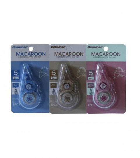 E&D Ofis Macaroon Şerit Silici 5mmx6m - 1 Adet / DMS-907