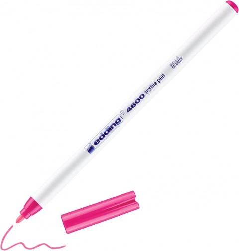 Edding 4600 1.0mm Tekstil Kumaş Kalemi Neon Pembe / 069