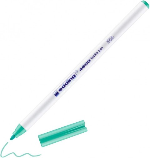 Edding 4600 1.0mm Tekstil Kumaş Kalemi Uçuk Yeşil / 034