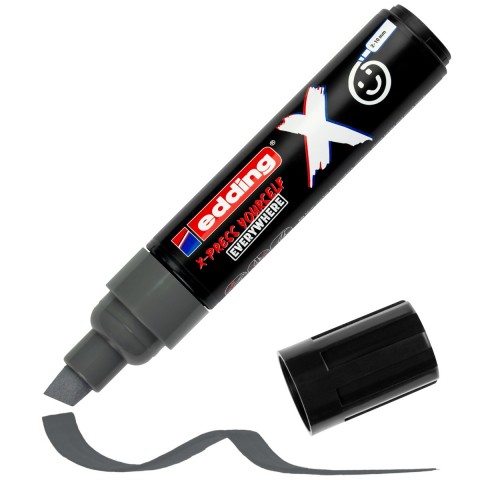 Edding 6900 X Multi Marker 2-10mm Kesik Uç 2'li Set - Gri / 4-6900-2-2