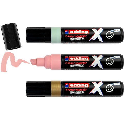 Edding 6900 X Multi Marker 2-10mm Kesik Uç 3'lü Set - Pastel / 4-6900-3-2