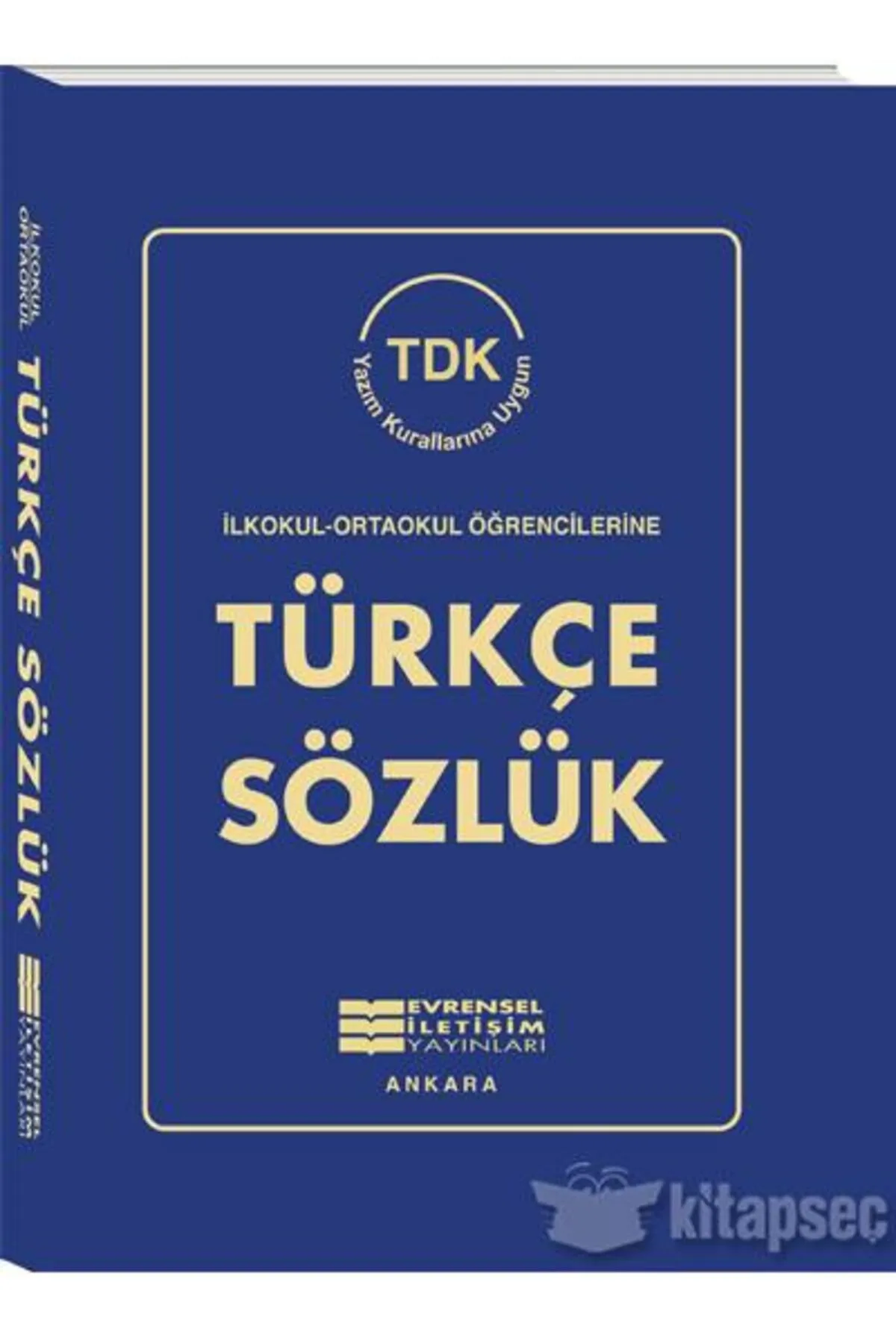 Evrensel İletişim Yayınları İlköğretim Türkçe Sözlük TDK Uyumlu