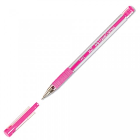 Faber Castell 1425 Tükenmez Kalem 10'lu Kutu Pembe
