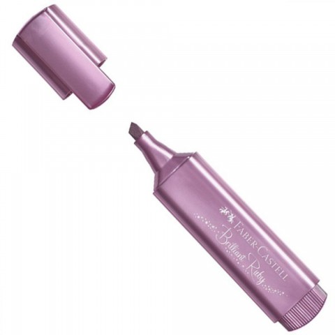 Faber Castell 1546 Metallik Fosforlu Kalem Ruby