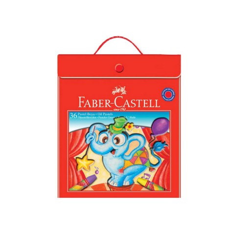 Faber Castell 36 Renk Plastik Çantalı Pastel Boya