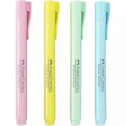 Faber Castell 38 Kalem Tipi 4'lü Fosforlu Kalem Seti