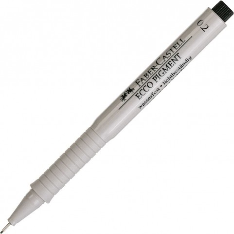 Faber Castell Ecco Pigment Teknik Çizim Kalemi 0.2mm