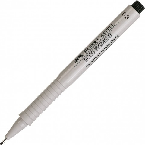 Faber Castell Ecco Pigment Teknik Çizim Kalemi 0.8mm