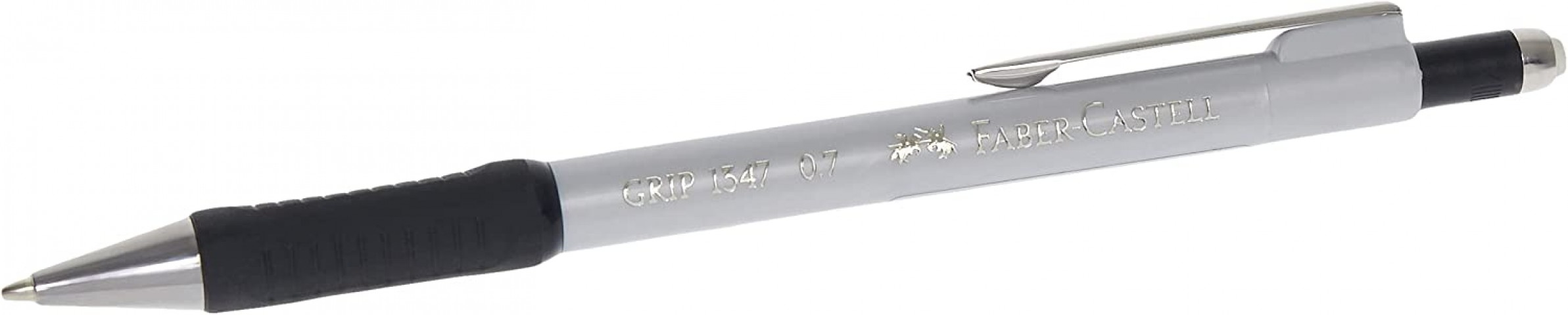 Faber Castell Grip 1347 Mekanik Kurşun Kalem 0.7mm Gümüş
