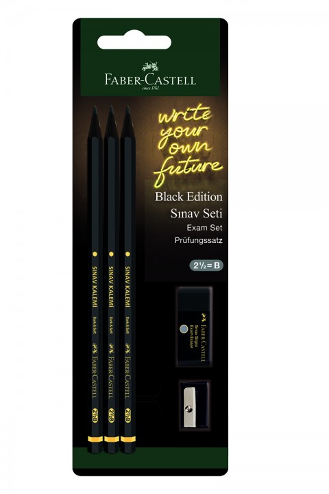Faber Castell Sınav Seti Black Edition