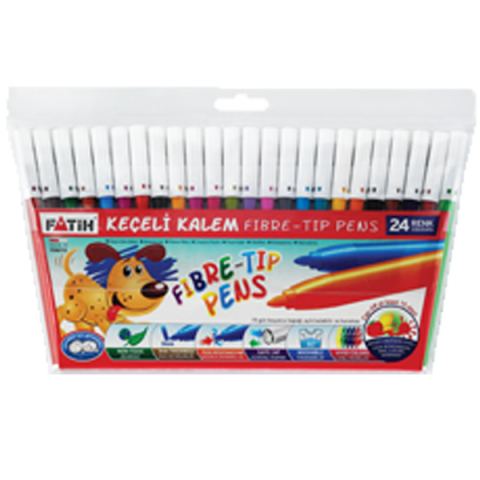Fatih 24'lü Keçeli Boya Kalemi / 34050