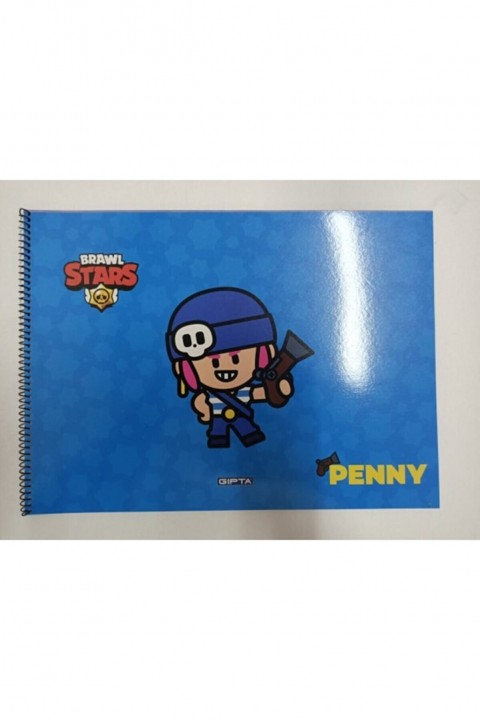 Gıpta Brawl Stars 17x24 cm 15yp Resim Defteri