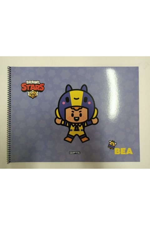 Gıpta Brawl Stars 17x24 cm 15yp Resim Defteri
