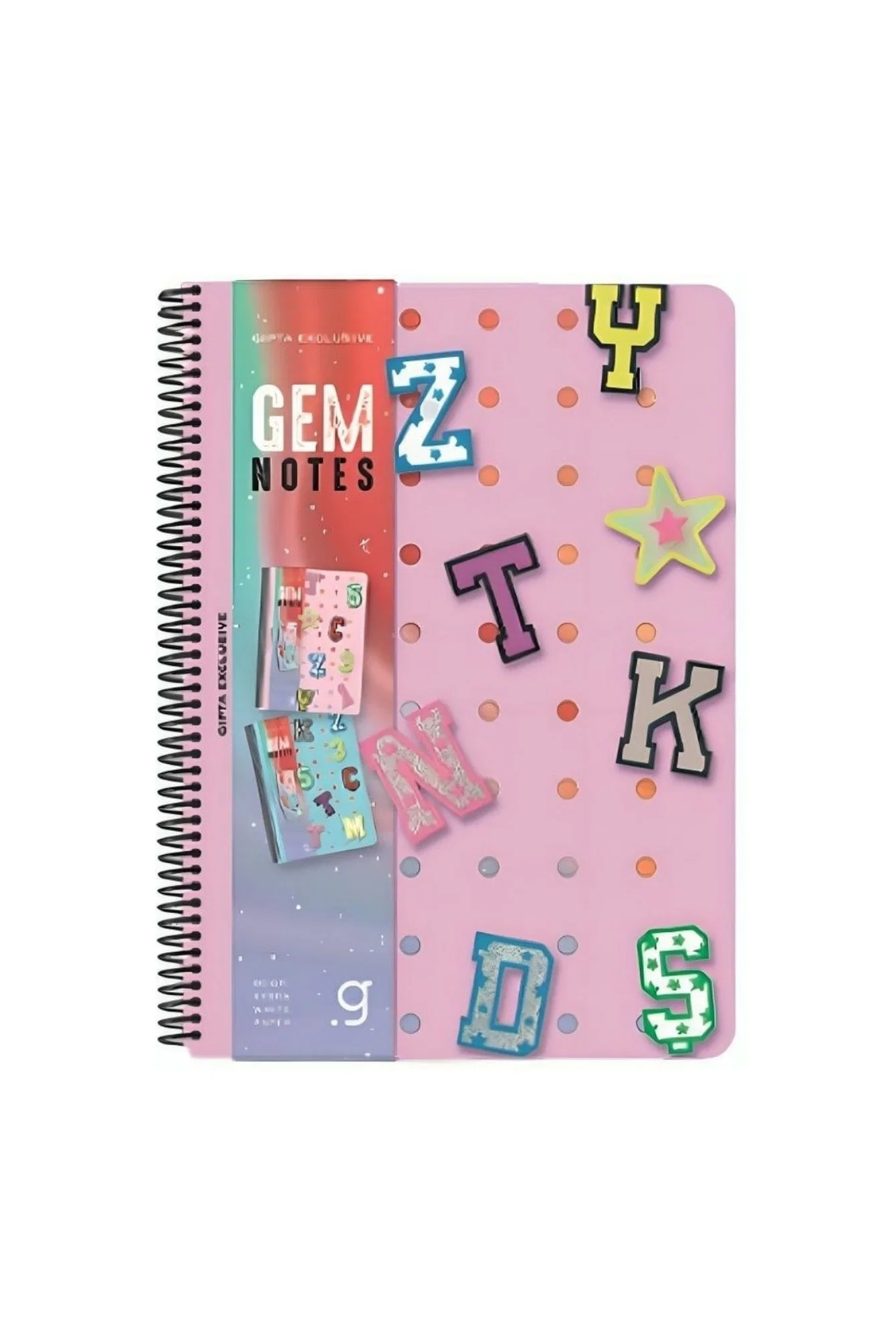 Gıpta Gem Notes A5 80yp Spiralli PP Kapak Çizgili Defter