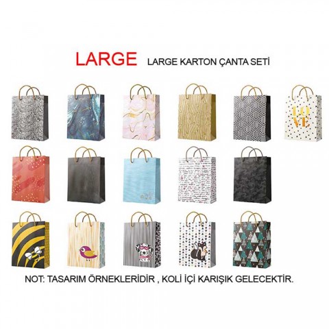 Gıpta Karton Çanta Large