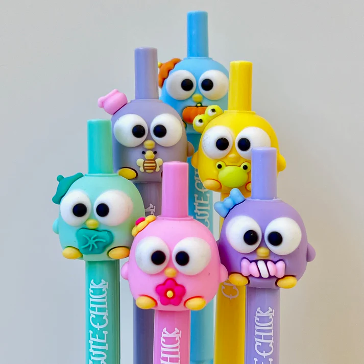 Gıpta Kids Chick Cute 3D 0.7mm Mekanik Kurşun Kalem Civciv - 1 Adet /