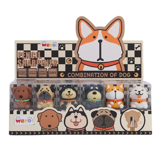 Gıpta Kids Great Dogs 3D Kalemtraş Köpek - 1 Adet /