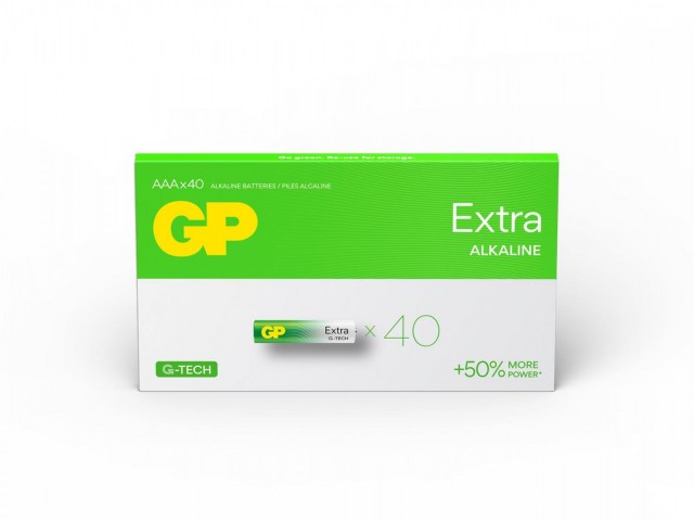 Gp R03 AAA Boy Extra Alkalin İnce Kalem Pil 36 lı Paket GP24AXETA21-2ECECBF36