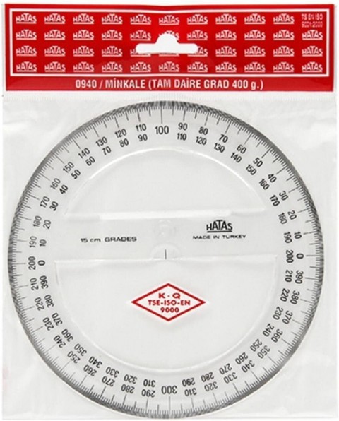 Hatas 15cm Tam Daire Plastik Minkale İletki / 0920